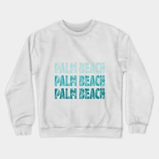 Palm Beach, Florida Crewneck Sweatshirt